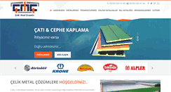 Desktop Screenshot of celikmetalcozum.com
